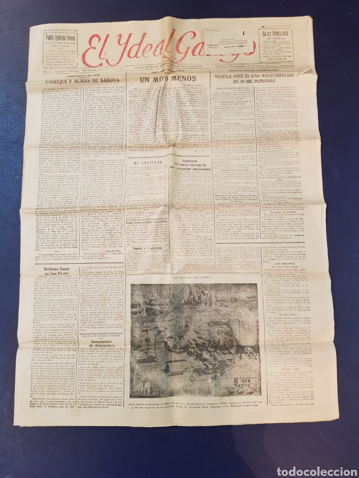 Collection Magazines and Newspapers: EL IEAL GALLEGO