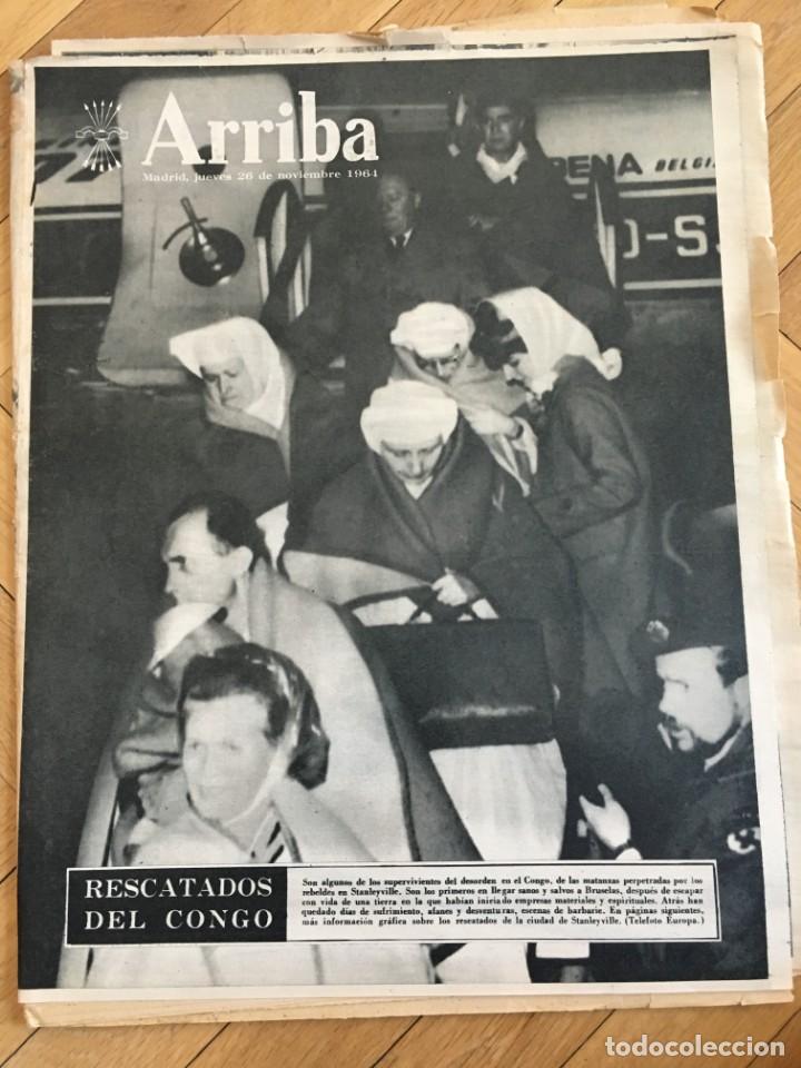 Collectionnisme de Revues et Journaux: ARRIBA (26-11-64) ALICANTE FIN REBELION EN EL CONGO