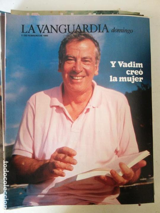 Collection Magazines and Newspapers: BJS. REVISTA. LA VANGUARDIA. DOMINGO. COMPLETA TU COLECCION, Y VADIN CREO A LA MUJER