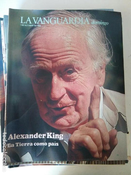 Collection Magazines and Newspapers: BJS. REVISTA. LA VANGUARDIA. DOMINGO. COMPLETA TU COLECCION, ALEXANDER KING