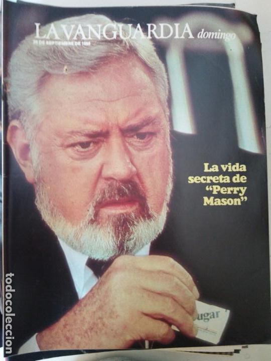 Collection Magazines and Newspapers: BJS. REVISTA. LA VANGUARDIA. DOMINGO. COMPLETA TU COLECCION, PERRY MASON