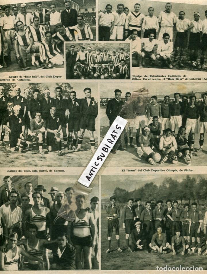 Collection Magazines and Newspapers: REVISTA A&Ntilde;O 1933 BASE-BALL BASKET BASQUET CLUB DEPORTIVO ESPA&Ntilde;OL CAMPEON DE CATALUNYA