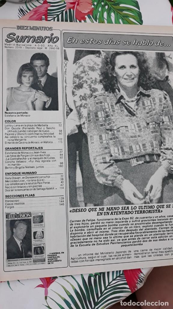 Coleccionismo de Revistas y Peri&oacute;dicos: CARMEN DE FELIPE VICTIMA DE UN PAQUETE BOMBA DE ETA