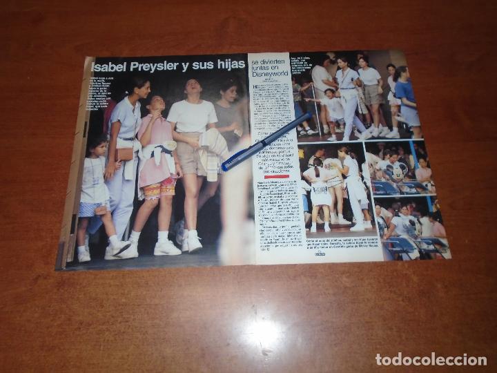 Coleccionismo de Revistas y Peri&oacute;dicos: RETAL PRENSA1994: ISABEL PREYSLER EN DISNEYWORLD