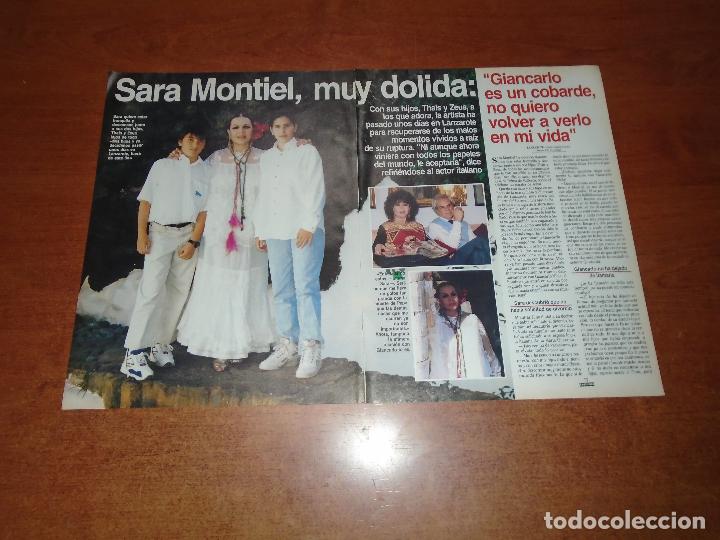 Coleccionismo de revistas y peri&oacute;dicos: RETAL PRENSA1994: SARA MONTIEL