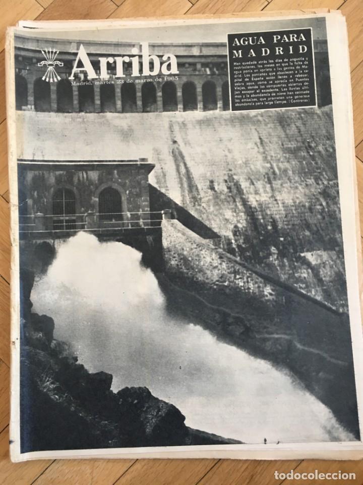 Collezionismo di Riviste e Giornali: ARRIBA (23-3-65) PUENTES VIEJAS ZARAUZ ZUMAYA GUETARIA ROCHAFRIDA EL VILLAR LOZOYA RAYO MONTORNES