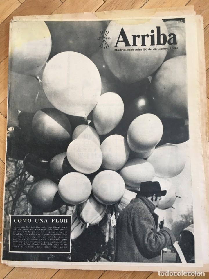 Collezionismo di Riviste e Giornali: ARRIBA (30-12-64) CASA CAMPO MADRID A&Ntilde;O SANTO COMPOSTELANO CHAPINERIA