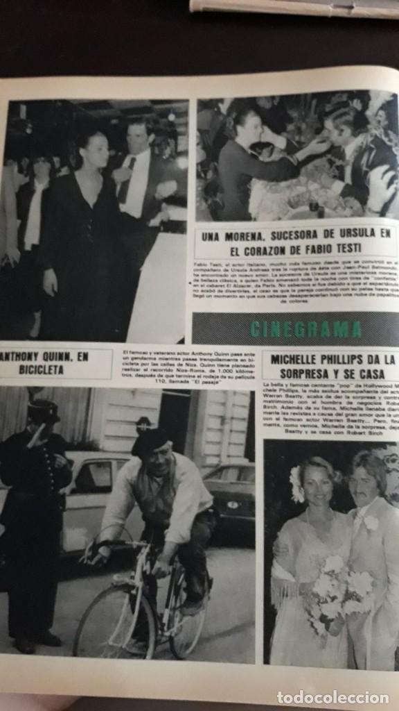 Collection Magazines and Newspapers: FABIO TESTI ANTHONY QUINN MICHELLE PHILLIPS