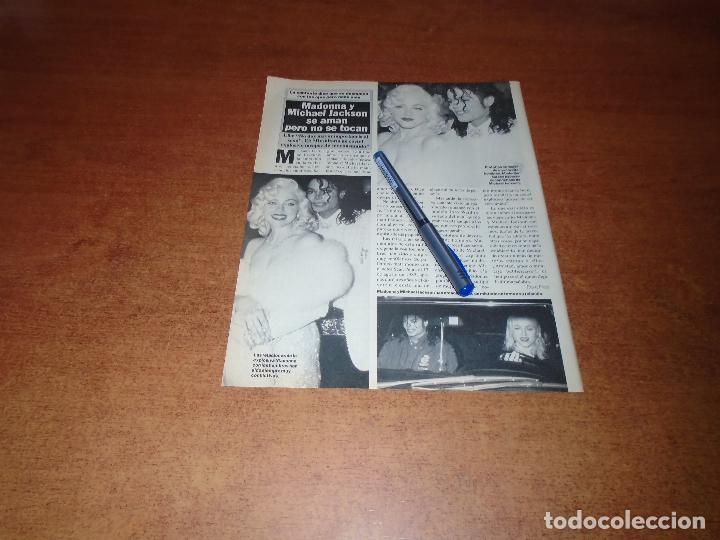Coleccionismo de Revistas y Peri&oacute;dicos: RETAL PRENSA 1991: MADONNA Y MICHAEL JACKSON