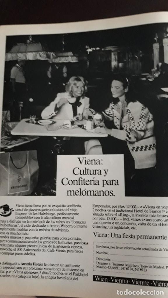 Coleccionismo de Revistas y Peri&oacute;dicos: ANUNCIO VIENA CULTURA Y CONFETERIA PARA MELOMANOS