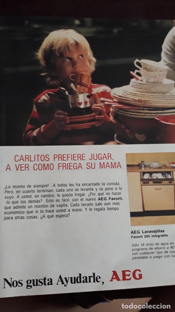 Collectionnisme de Revues et Journaux: ANUNCIO LAVAVAJILLAS AEG