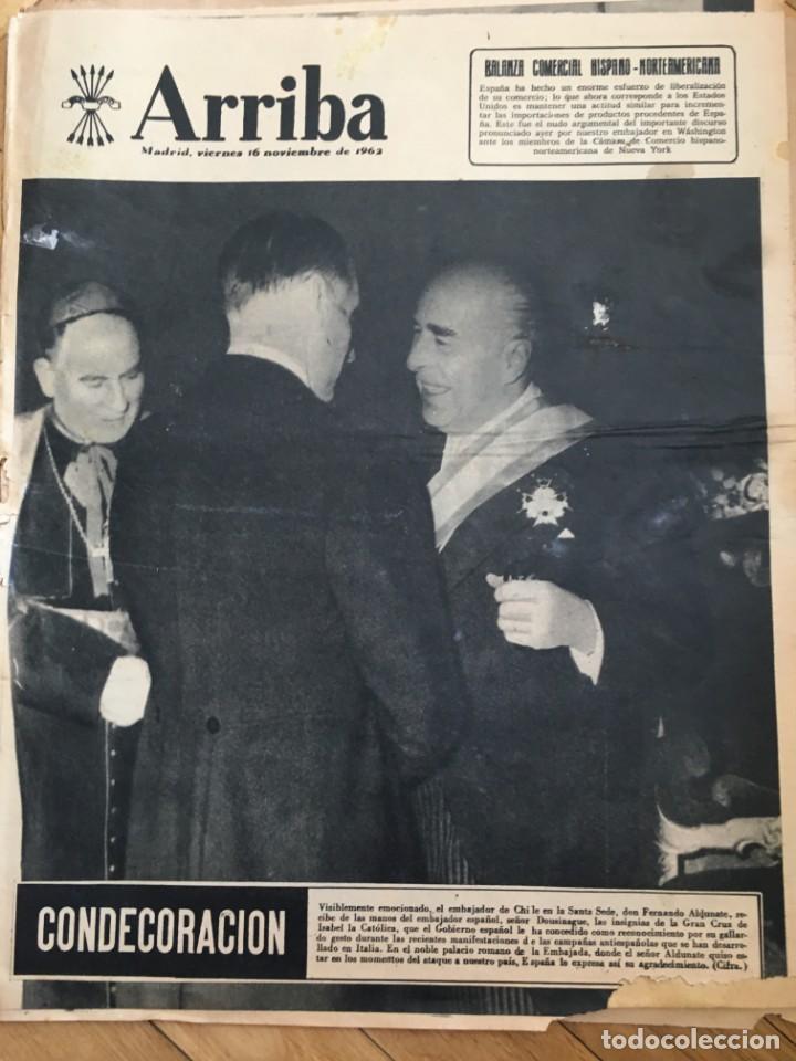 Collezionismo di Riviste e Giornali: ARRIBA (16-11-62) CALLE GENERAL YAG&Uuml;E MADRID