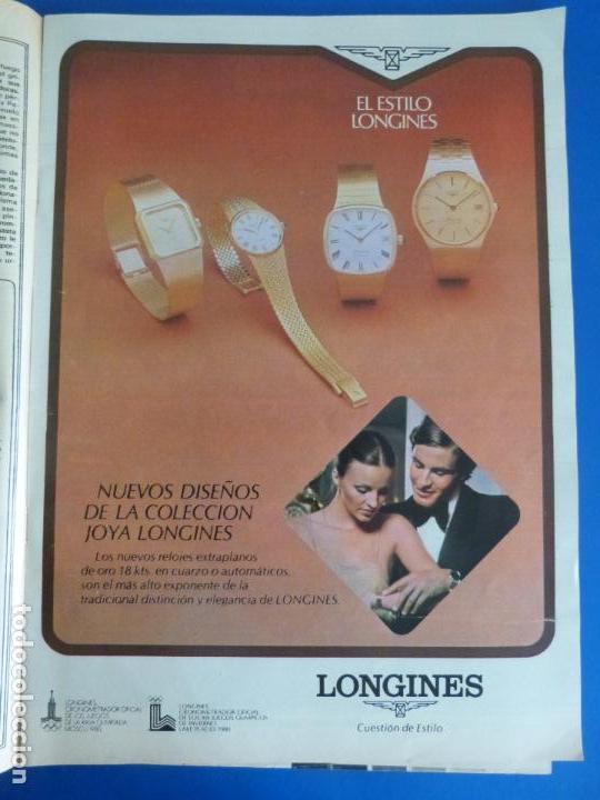 Coleccionismo de Revistas y Peri&oacute;dicos: RECORTE REPORTAJE CLIPPING DE RELOJES LONGINES REVISTA SEMANA N&ordm; 2073 PAG 21