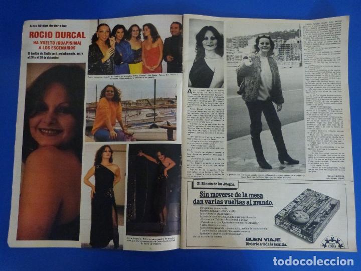 Coleccionismo de Revistas y Peri&oacute;dicos: RECORTE REPORTAJE CLIPPING DE ROCIO DURCAL REVISTA SEMANA N&ordm; 2072 PAG 4-5