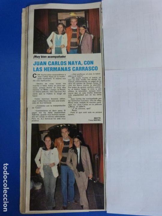 Coleccionismo de Revistas y Peri&oacute;dicos: RECORTE REPORTAJE CLIPPING DE JUAN CARLOS NAYA REVISTA SEMANA N&ordm; 2072 PAG 50