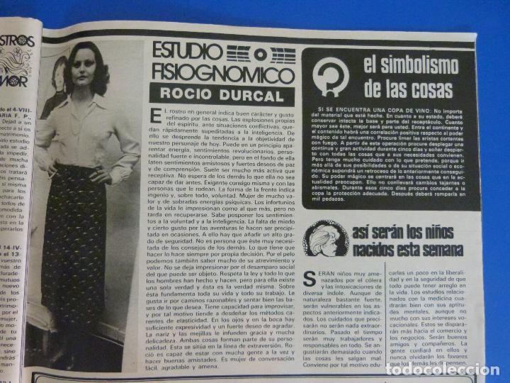 Coleccionismo de Revistas y Peri&oacute;dicos: RECORTE REPORTAJE CLIPPING DE ROCIO DURCAL REVISTA SEMANA N&ordm; 2066 PAG 83