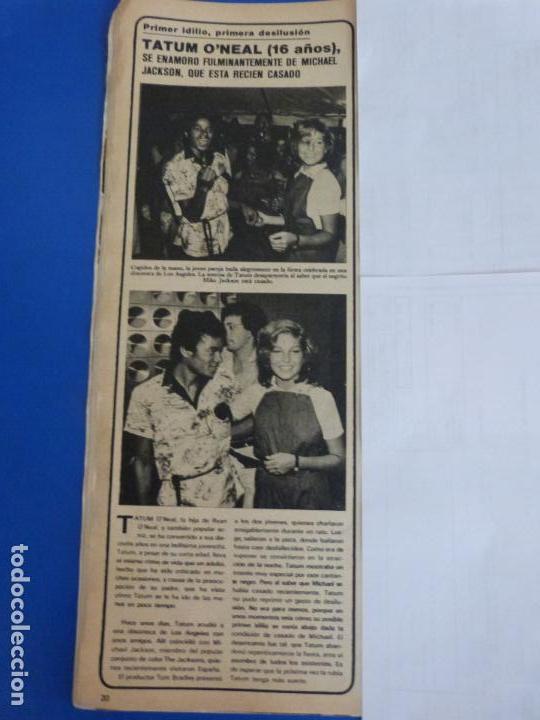 Sammeln von Zeitschriften und Zeitungen: RECORTE REPORTAJE CLIPPING DE TATUM O'NEAL Y MICHAEL JACKSON REVISTA SEMANA N&ordm; 2058 PAG 20