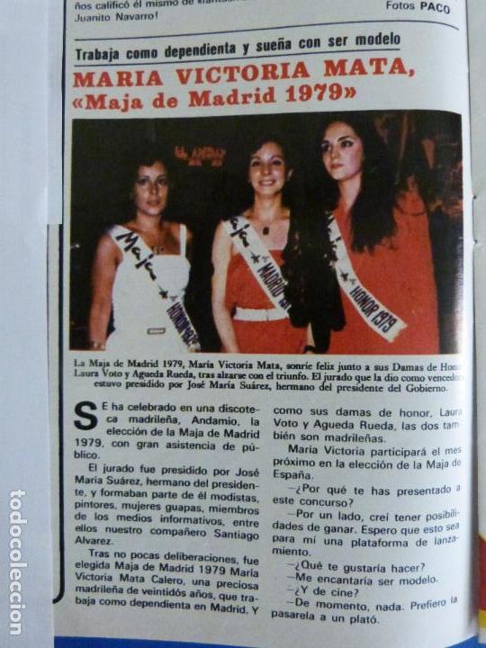 Coleccionismo de Revistas y Peri&oacute;dicos: RECORTE REPORTAJE CLIPPING DE MARIA VICTORIA MATA MAJA DE MADRID 1979 REVISTA SEMANA N&ordm; 2058 PAG 42
