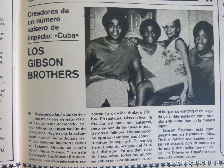 Coleccionismo de Revistas y Peri&oacute;dicos: RECORTE REPORTAJE CLIPPING DE LOS GIBSON BROTHERS REVISTA SEMANA N&ordm; 2058 PAG 71
