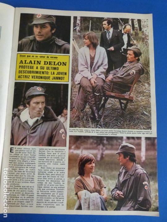 Coleccionismo de Revistas y Peri&oacute;dicos: RECORTE REPORTAJE CLIPPING DE ALAIN DELON REVISTA SEMANA N&ordm; 2057 PAG 35