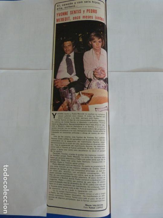 Coleccionismo de Revistas y Peri&oacute;dicos: RECORTE REPORTAJE CLIPPING DE YVONNE SENTIS Y PEDRO MEREDIT REVISTA SEMANA N&ordm; 2055 PAG 38