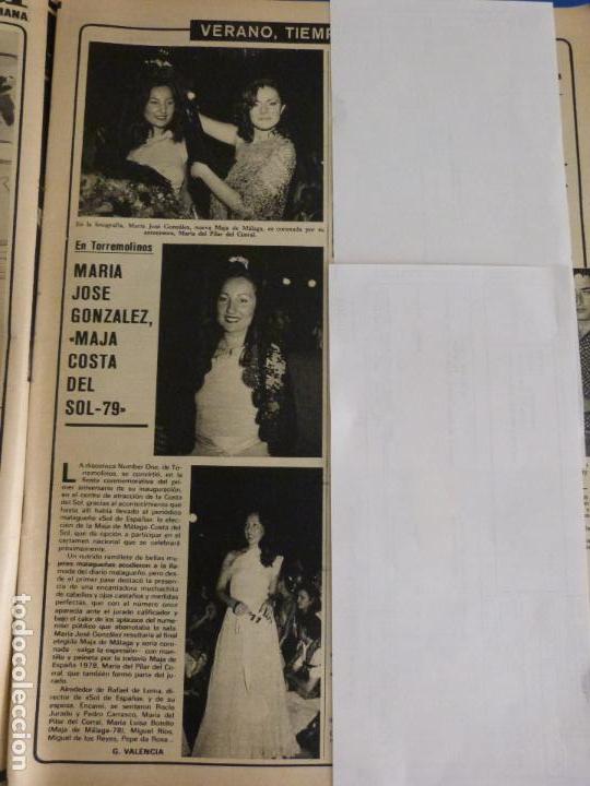 Coleccionismo de Revistas y Peri&oacute;dicos: RECORTE REPORTAJE CLIPPING DE MARIA JOSE GONZALEZ MAJA COSTA DEL SOL 79 REVISTA SEMANA N&ordm; 2056 PAG 7