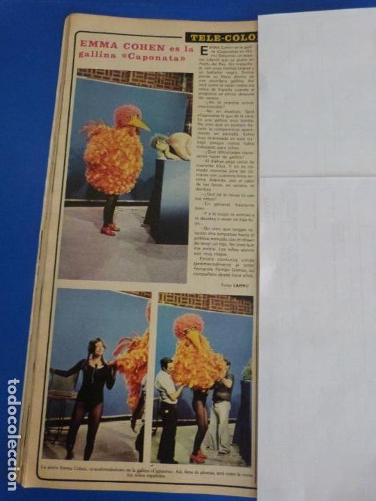 Coleccionismo de Revistas y Peri&oacute;dicos: RECORTE REPORTAJE CLIPPING DE EMMA COHEN BARRIO SESAMO CAPONATA REVISTA SEMANA N&ordm; 2056 PAG 28