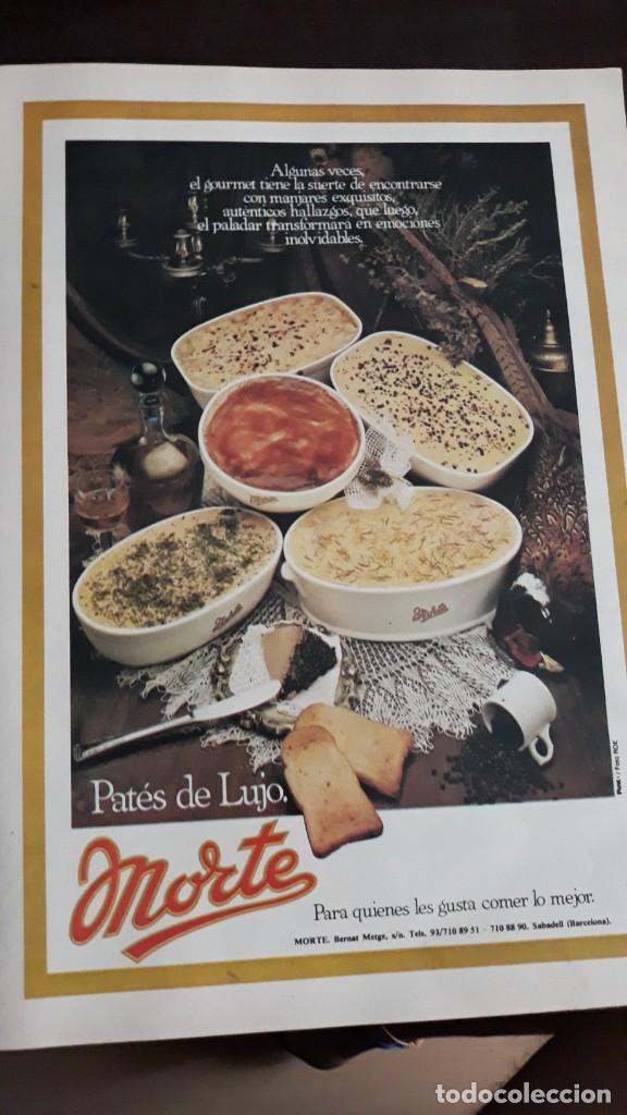 Collectionnisme de Revues et Journaux: anuncio pates de lujo morte pate