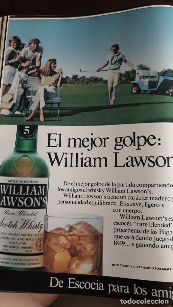 Coleccionismo de revistas y peri&oacute;dicos: anuncio whisky william lawson
