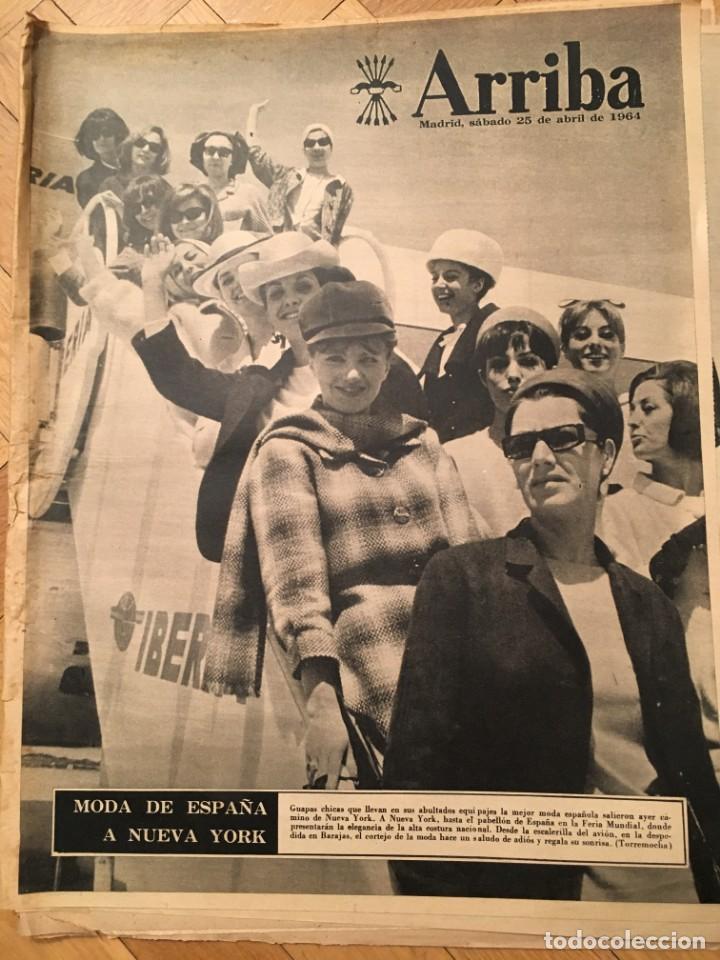 Collezionismo di Riviste e Giornali: ARRIBA (25-4-64) MAZARRON BASE DE OMAHA