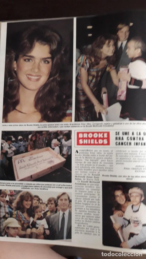 Colecionismo de Revistas e Jornais: brooke shields contra el cancer infantil