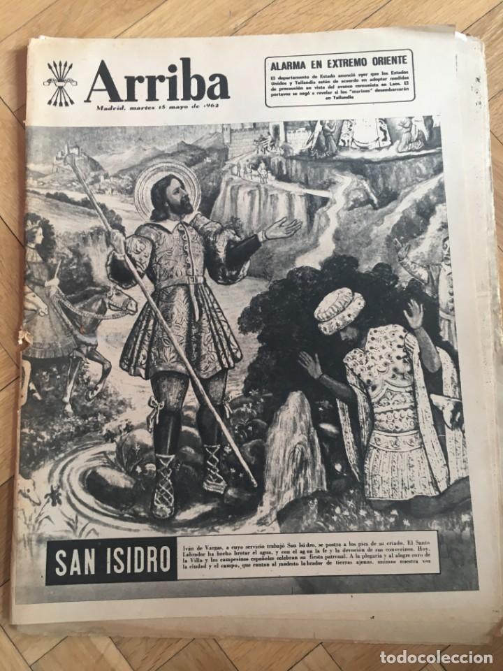 Colecionismo de Revistas e Jornais: ARRIBA (15-5-62) PREGON DE SAN ISIDRO MADRID PALMA DE MALLORCA ALTIG BASTARRECHE BODA SOFIA BORBON