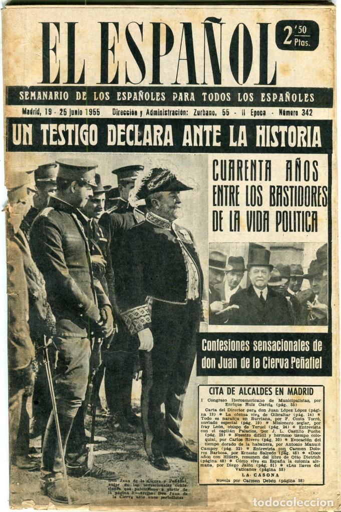 Coleccionismo de Revistas y Peri&oacute;dicos: EL ESPA&Ntilde;OL-BURRIANA (5 PAGINAS 8 FOT) HABANERAS EN CUBA Y EN ESPA&Ntilde;A (5 PAGINAS 12FOTOS) A&Ntilde;O 1954