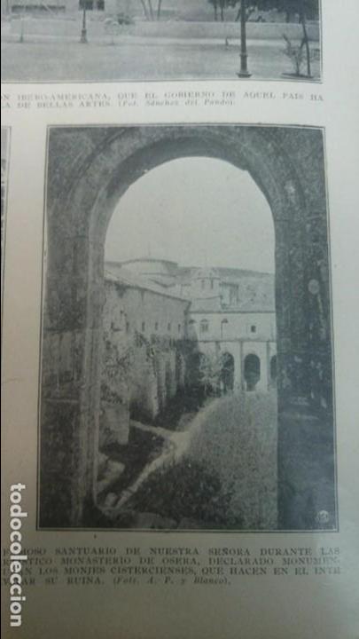 Colecionismo de Revistas e Jornais: MONASTERIO OSERA ORENSE / SANTUARIO NURIA /HOJA REVISTA A&Ntilde;O 1930
