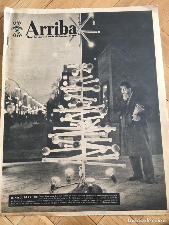 Colecionismo de Revistas e Jornais: ARRIBA (20-12-57) ACADEMIA MILITAR MARKEN OTAN CELTA VALLADOLID