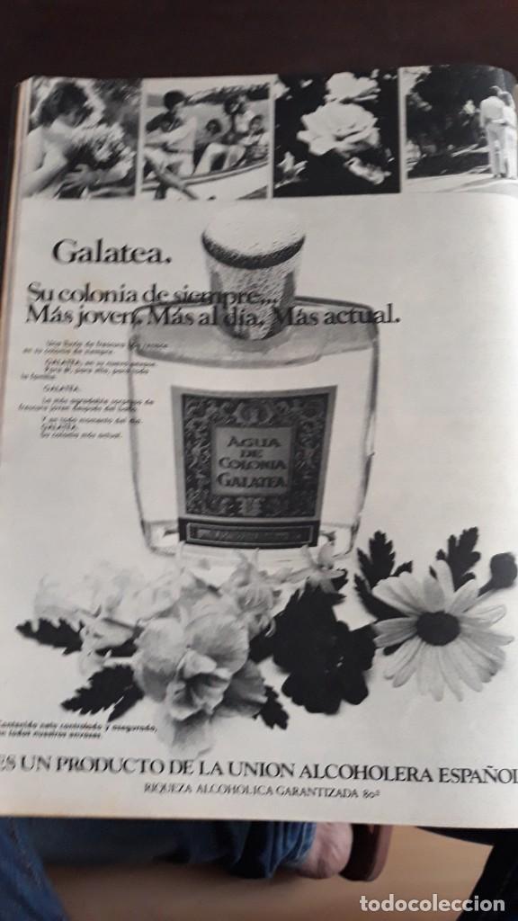 Coleccionismo de Revistas y Peri&oacute;dicos: ANUNCIO FRAGANCIA AGUA DE COLONIA GALATEA