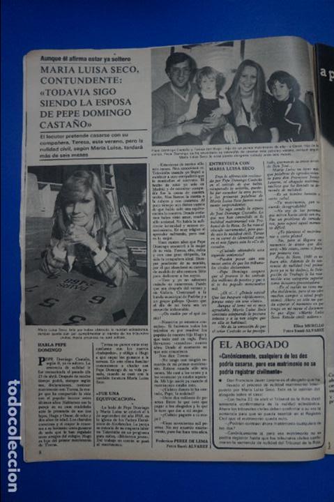 Coleccionismo de Revistas y Peri&oacute;dicos: RECORTE REPORTAJE CLIPPING DE MARIA LUISA SECO REVISTA SEMANA N&ordm; 2104 PAG 8