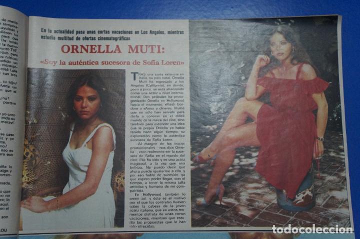 Coleccionismo de Revistas y Peri&oacute;dicos: RECORTE REPORTAJE CLIPPING DE ORNELLA MUTI REVISTA SEMANA N&ordm; 2104 PAG 25