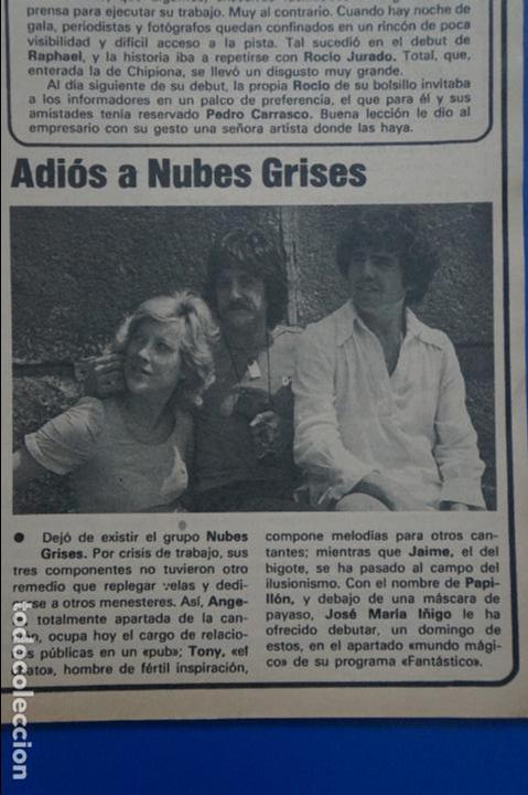 Coleccionismo de Revistas y Peri&oacute;dicos: RECORTE REPORTAJE CLIPPING DE NUBES GRISES REVISTA SEMANA N&ordm; 2104 PAG 18