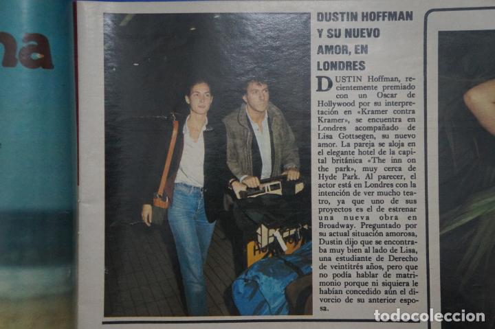 Coleccionismo de Revistas y Peri&oacute;dicos: RECORTE REPORTAJE CLIPPING DE DUSTIN HOFFMAN REVISTA SEMANA N&ordm; 2104 PAG 45