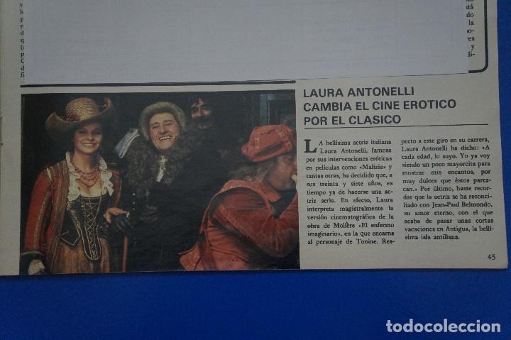 Coleccionismo de Revistas y Peri&oacute;dicos: RECORTE REPORTAJE CLIPPING DE LAURA ANTONELLI REVISTA SEMANA N&ordm; 2104 PAG 45