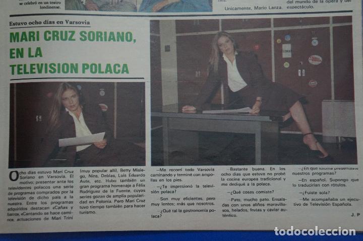 Coleccionismo de Revistas y Peri&oacute;dicos: RECORTE REPORTAJE CLIPPING DE MARI CRUZ SORIANO REVISTA SEMANA N&ordm; 2104 PAG 67