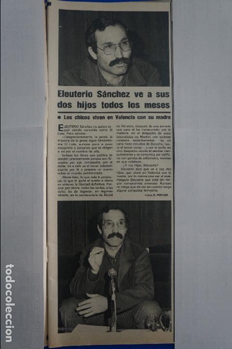 Coleccionismo de Revistas y Peri&oacute;dicos: RECORTE REPORTAJE CLIPPING DE ELEUTERIO S&Aacute;NCHEZ REVISTA SEMANA N&ordm; 2098 PAG 7 L53