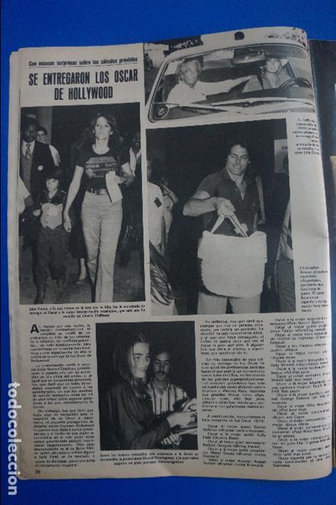 Coleccionismo de Revistas y Peri&oacute;dicos: RECORTE REPORTAJE CLIPPING DE LOS OSCAR DE HOLLYWOOD REVISTA SEMANA N&ordm; 2098 PAG 20 L53