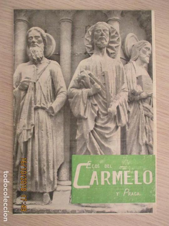 Collection Magazines and Newspapers: ECOS DEL CARMELO Y PRAGA. REVISTA DIRIGIDA POR PADRES CARMELITAS. A&Ntilde;O 37. MAR 1954. VOL 37.