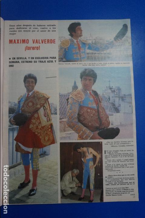 Coleccionismo de Revistas y Peri&oacute;dicos: RECORTE REPORTAJE CLIPPING DE MAXIMO VALVERDE REVISTA SEMANA N&ordm; 2098 PAG 37 AL 39 L53