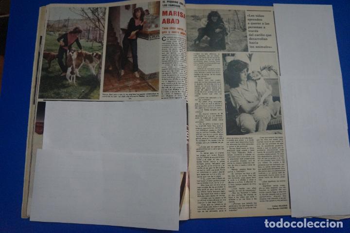 Coleccionismo de Revistas y Peri&oacute;dicos: RECORTE REPORTAJE CLIPPING DE MARISA ABAD REVISTA SEMANA N&ordm; 2097 PAG 36 Y 37 L53
