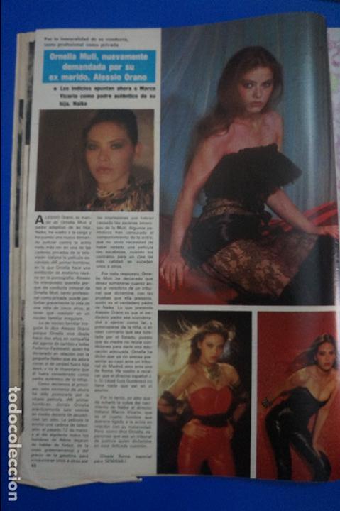 Coleccionismo de Revistas y Peri&oacute;dicos: RECORTE REPORTAJE CLIPPING DE ORNELLA MUTI REVISTA SEMANA N&ordm; 2097 PAG 46 L53