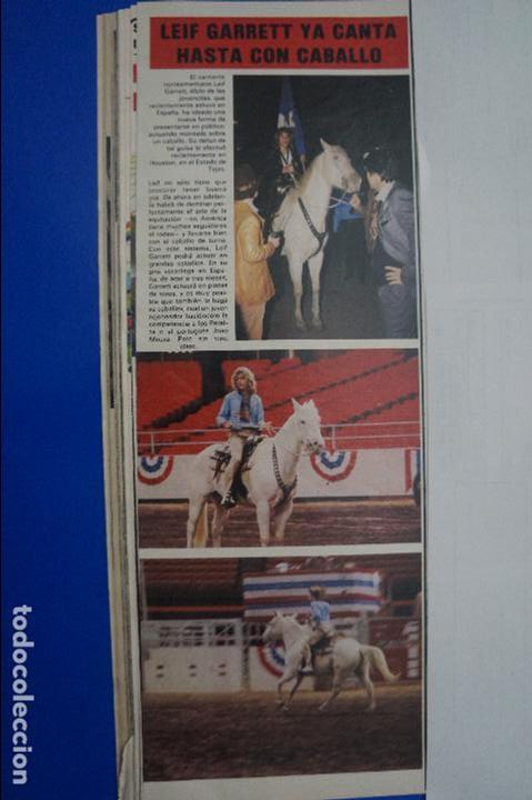 Coleccionismo de Revistas y Peri&oacute;dicos: RECORTE REPORTAJE CLIPPING DE LEIF GARRET REVISTA SEMANA N&ordm; 2097 PAG 64 L53