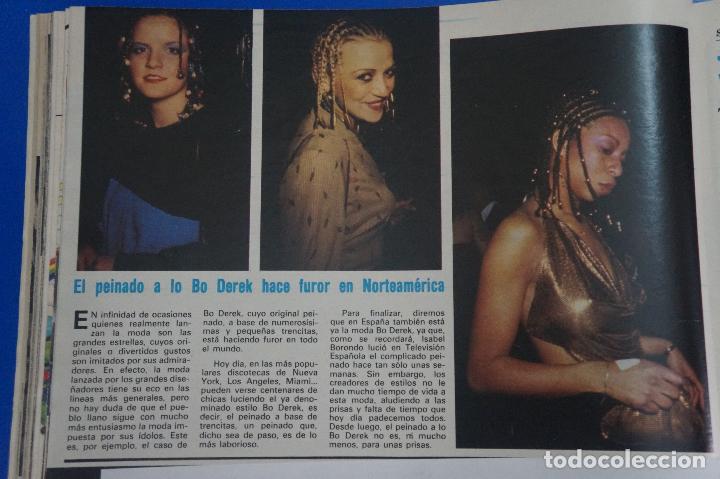 Coleccionismo de Revistas y Peri&oacute;dicos: RECORTE REPORTAJE CLIPPING DE BO DEREK REVISTA SEMANA N&ordm; 2097 PAG 66 L53
